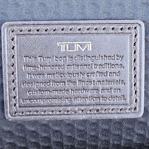 TUMI 22382HKH ALPHA BRAVO KINGSVILLE DELUXE BLACK NYLON BACKPACK TRAVEL CARRYON - Picture 15 of 16